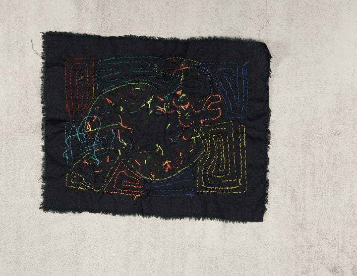 Multicolor Blue Red And Yellow Bird Molita