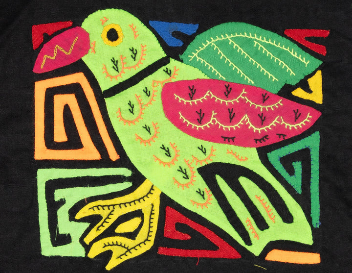 Multicolor Green And Red Bird Molita