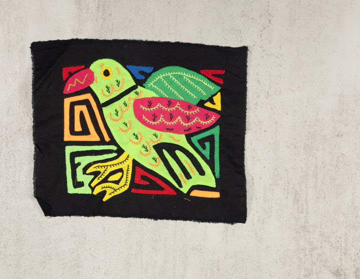 Multicolor Green And Red Bird Molita