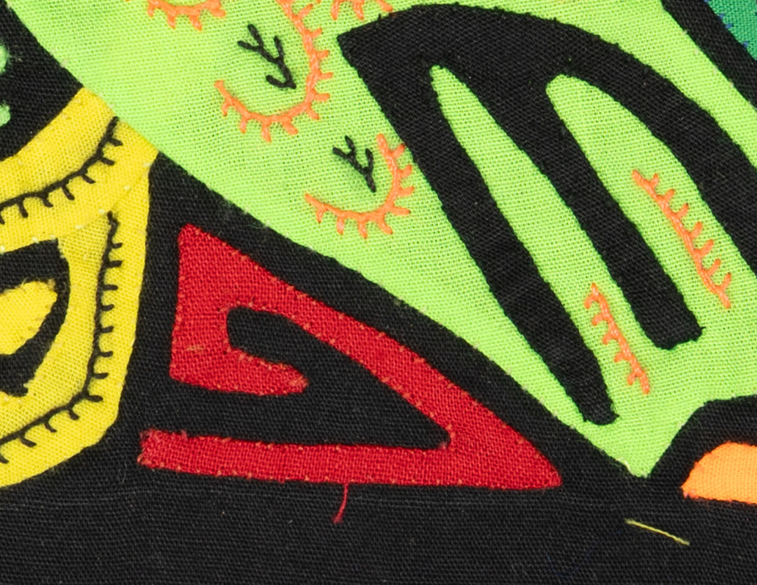 Multicolor Green And Red Bird Molita