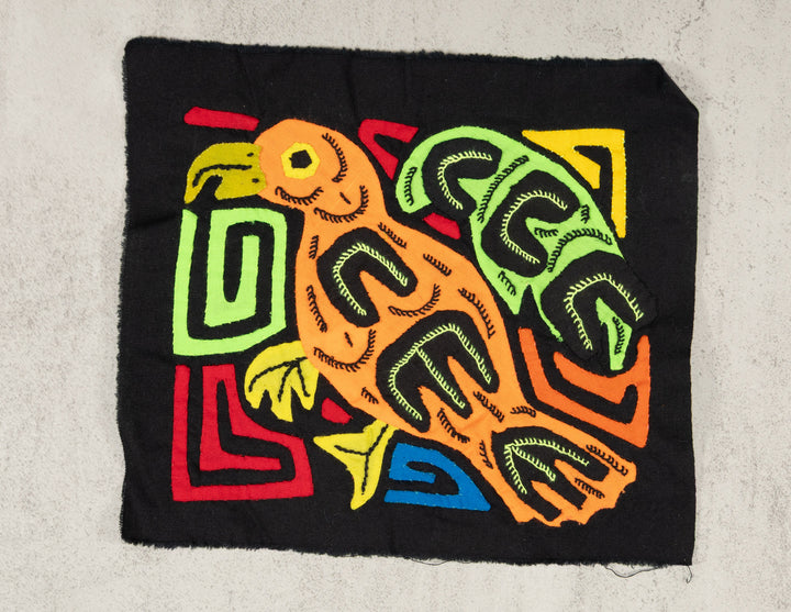 Multicolor Orange And Green Bird Molita