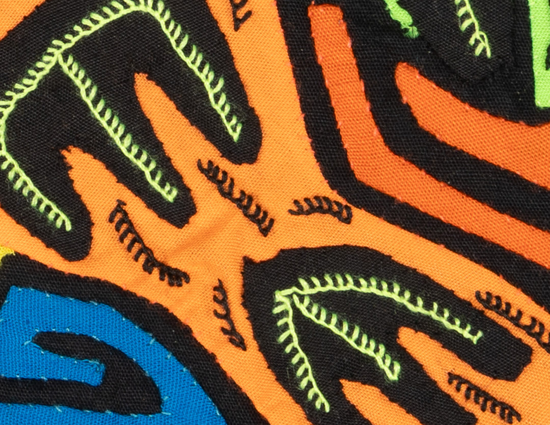 Multicolor Orange And Green Bird Molita