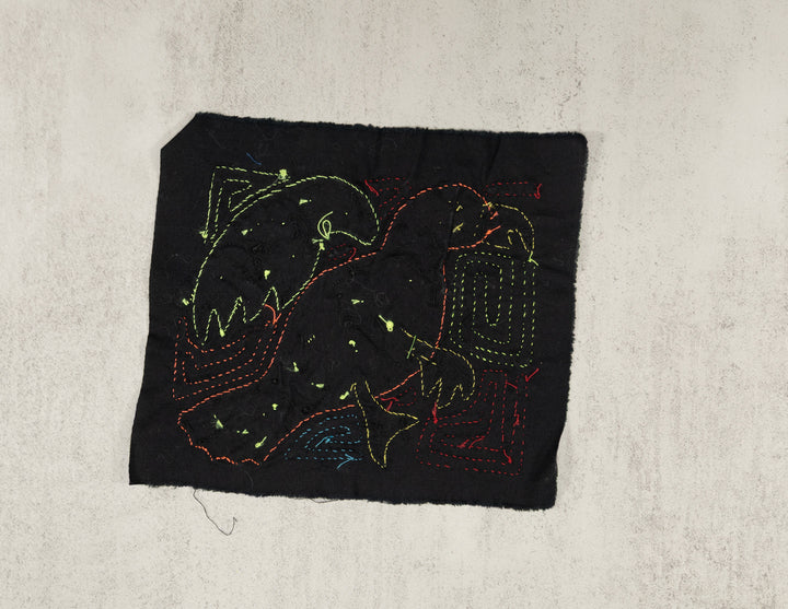 Multicolor Orange And Green Bird Molita