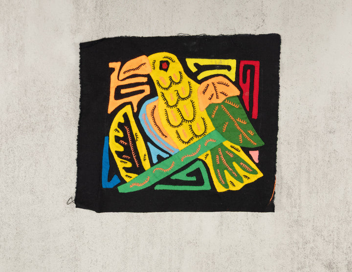 Multicolor Yellow Green And Orange Bird Molita