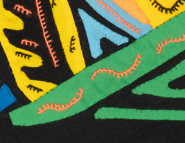 Multicolor Yellow Green And Orange Bird Molita