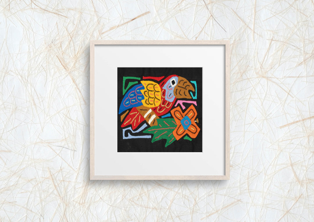 Multicolor Red Yellow And Blue Bird Molita