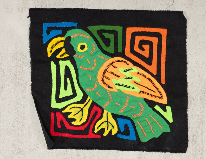 Multicolor Orange And Green Bird Molita