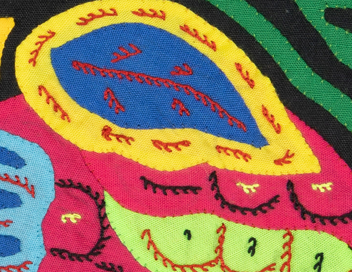 Multicolor Blue And Red Bird Molita