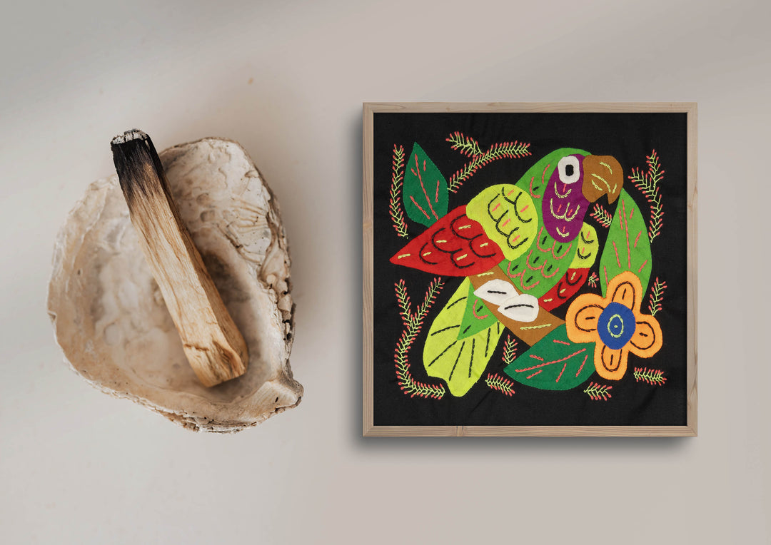 Multicolor Parrot Bird Red And Green Molita