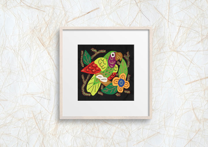 Multicolor Parrot Bird Red And Green Molita