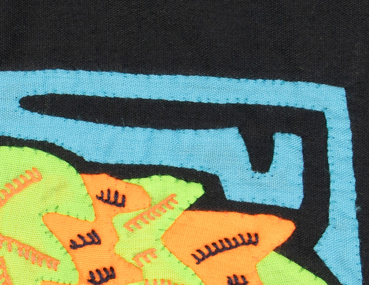 Multicolor Green And Orange Bird Molita