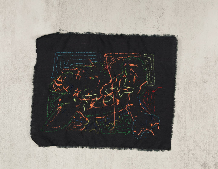 Multicolor Green And Orange Bird Molita