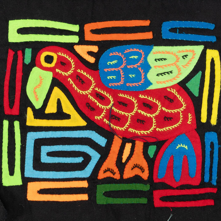 Multicolor Red And Blue Bird Molita