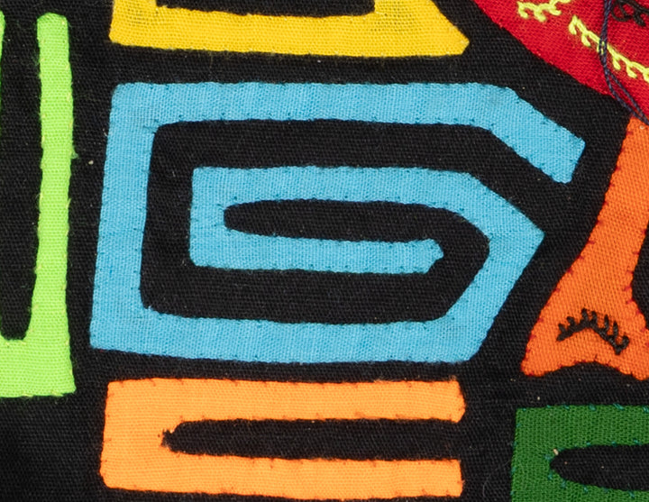 Multicolor Red And Blue Bird Molita