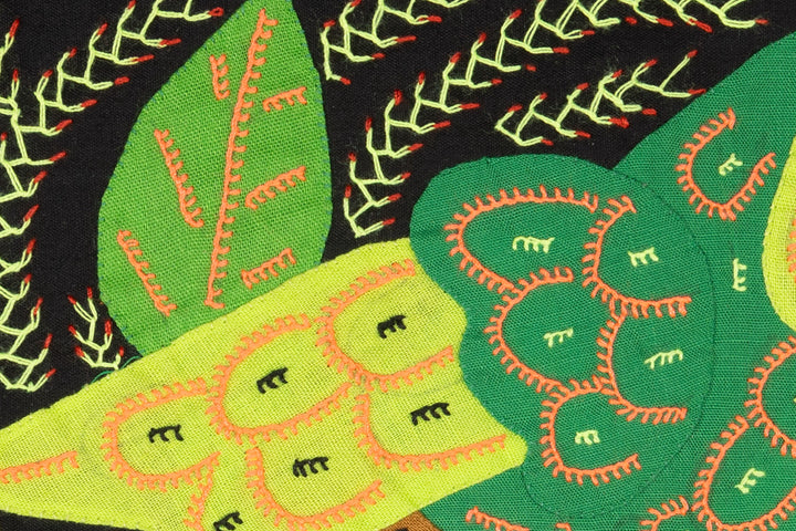 Multi-Color Parrot Bird Green And Purple Molita