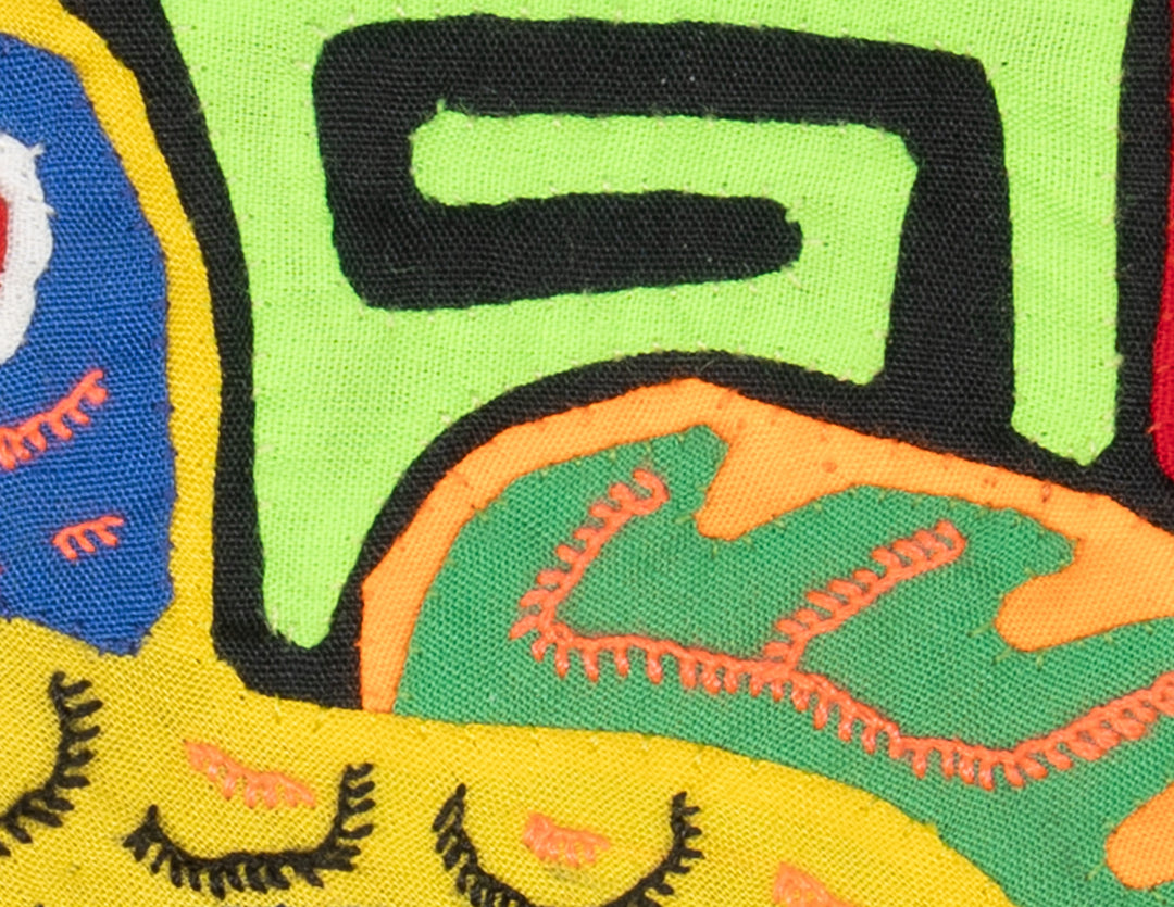 Multicolor Yellow Blue And Green Bird Molita