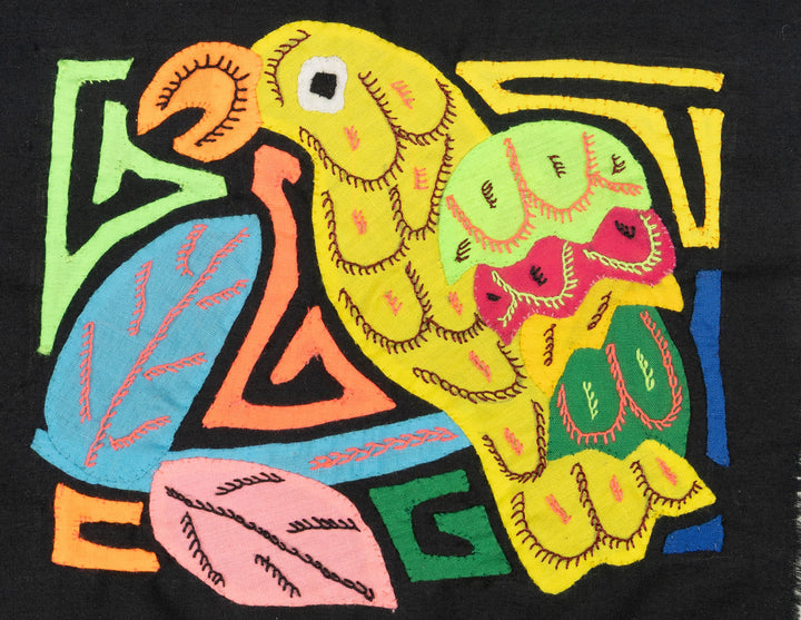 Multicolor Red Yellow And Green Bird Molita