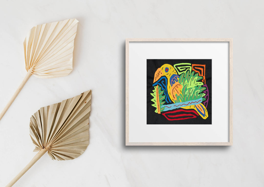 Multicolor Green Orange And Yellow Molita