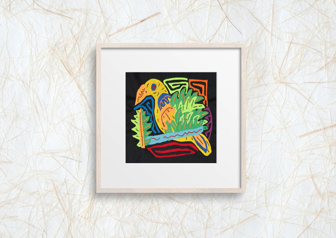 Multicolor Green Orange And Yellow Molita