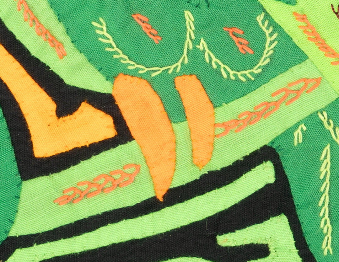 Multicolor Orange And Green Bird Molita