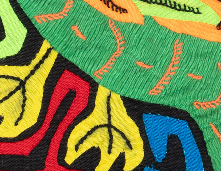 Multicolor Orange And Green Bird Molita