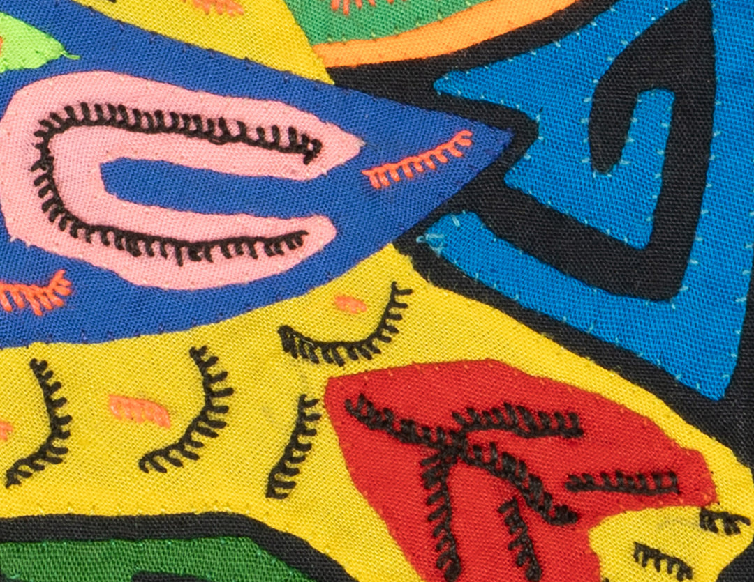 Multicolor Yellow Blue And Green Bird Molita