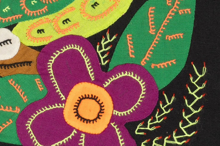 Multi-Color Parrot Bird Green And Purple Molita