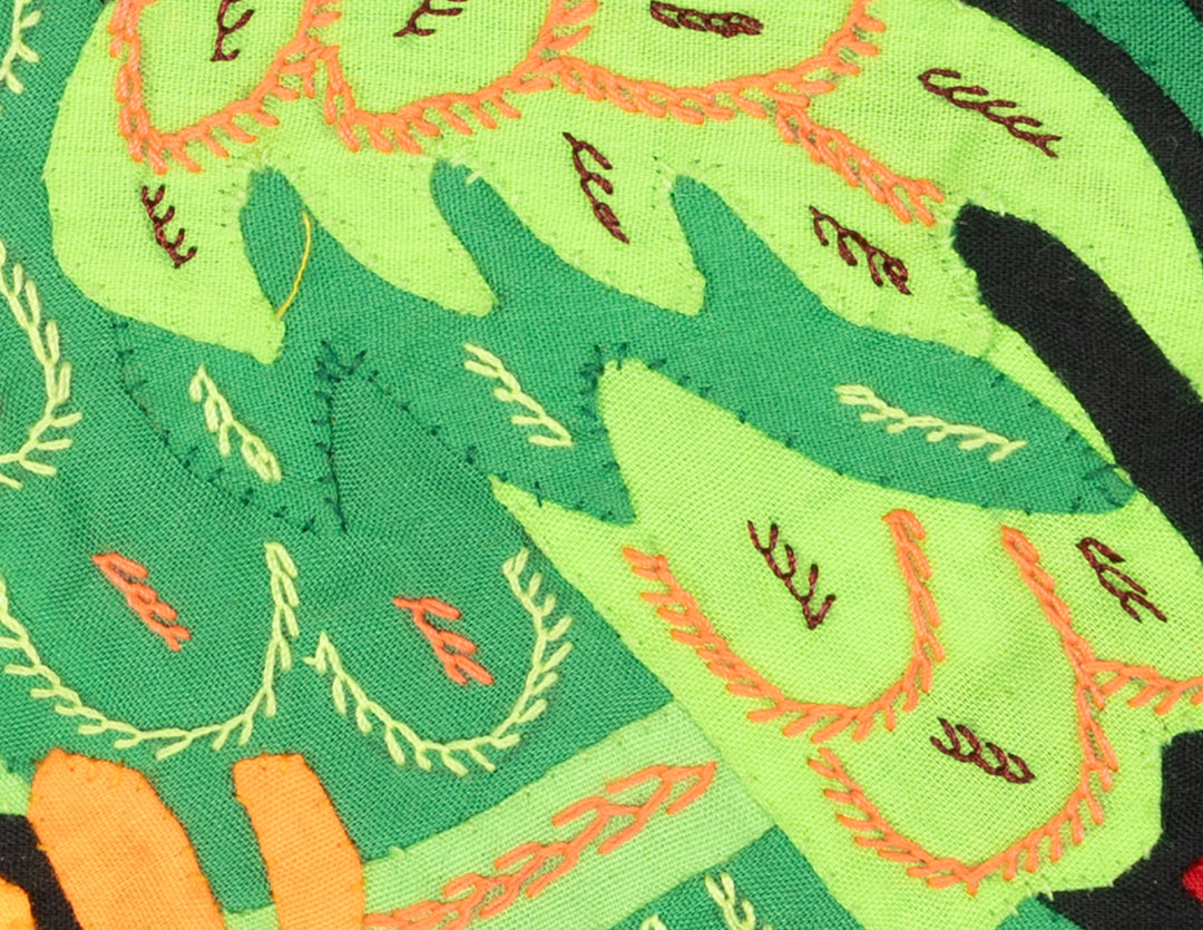 Multicolor Orange And Green Bird Molita