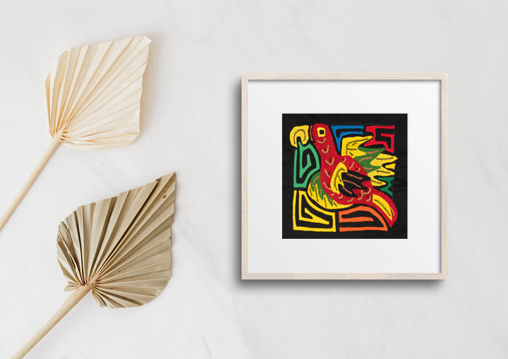 Multicolor Red And Yellow Bird Molita