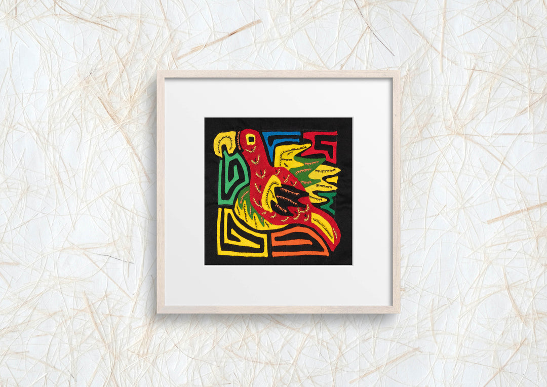 Multicolor Red And Yellow Bird Molita