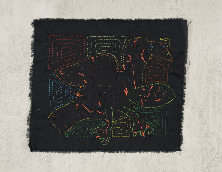 Multicolor Yellow Blue And Green Bird Molita