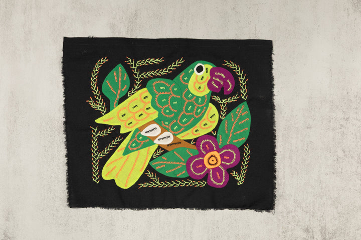 Multi-Color Parrot Bird Green And Purple Molita