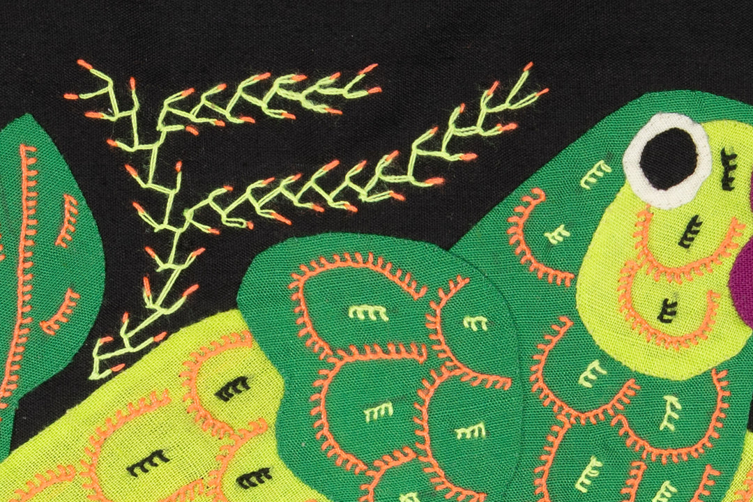 Multi-Color Parrot Bird Green And Purple Molita