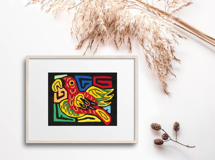 Multicolor Red And Yellow Molita