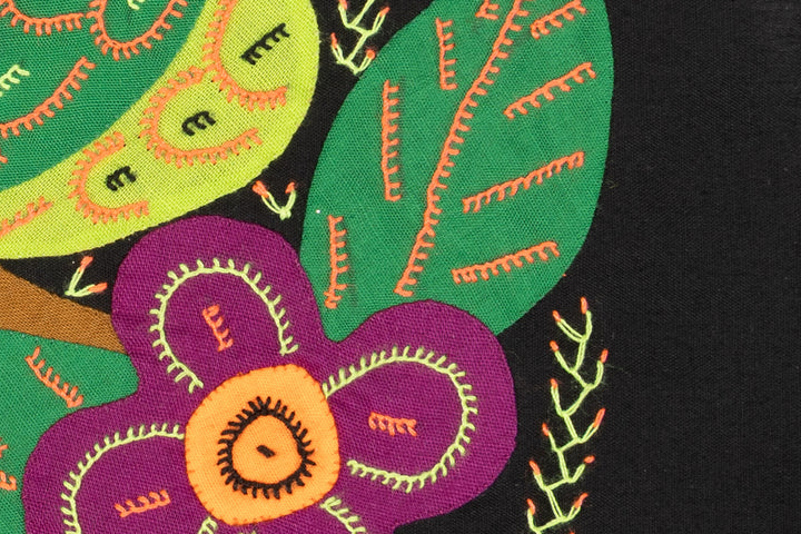 Multi-Color Parrot Bird Green And Purple Molita