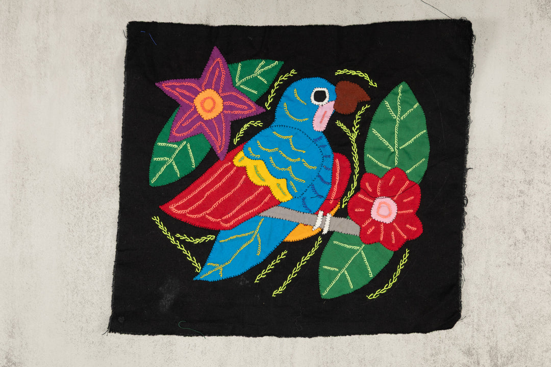 Multi-Color Parrot Bird Red And Blue Molita