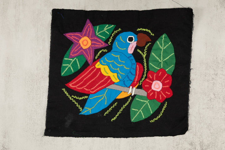 Multi-Color Parrot Bird Red And Blue Molita