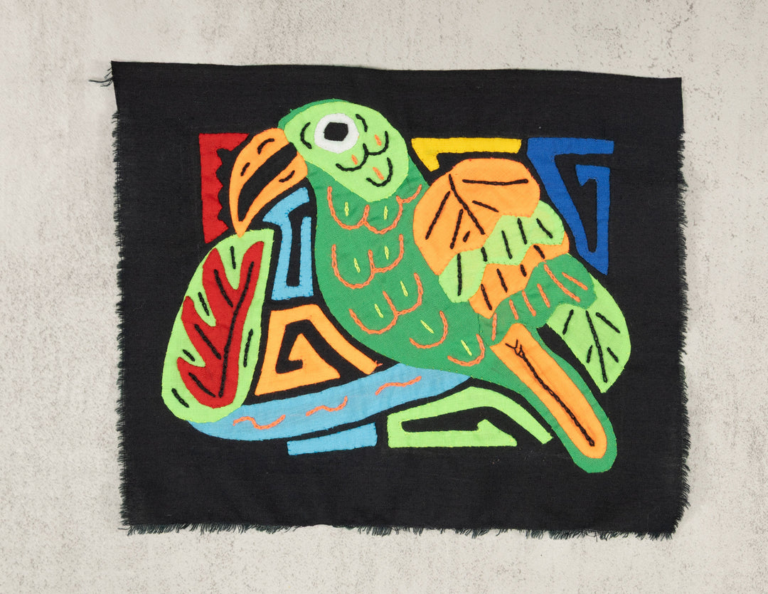 Multicolor Orange And Green Bird Molita
