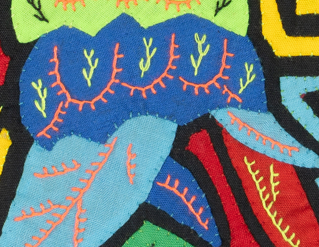 Multicolor Red Green And Blue Bird Molita