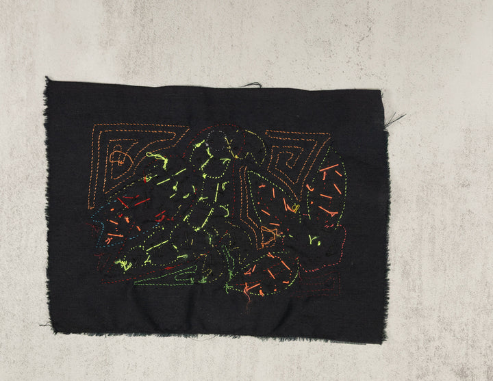 Multicolor Blue And Red Bird Molita