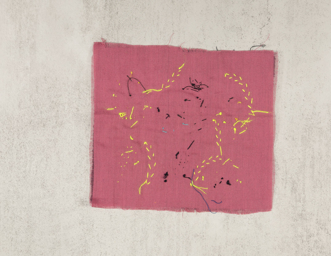 Multicolor White Red And Blue Bird Molita