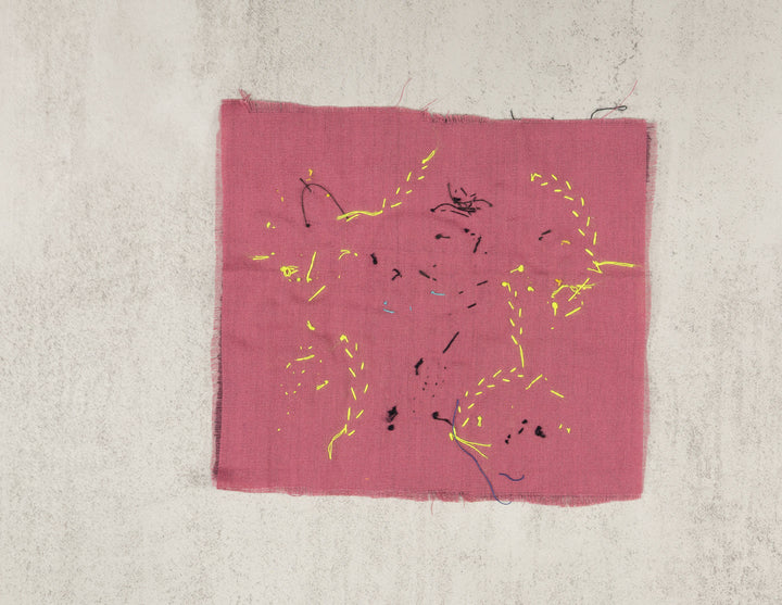 Multicolor White Red And Blue Bird Molita