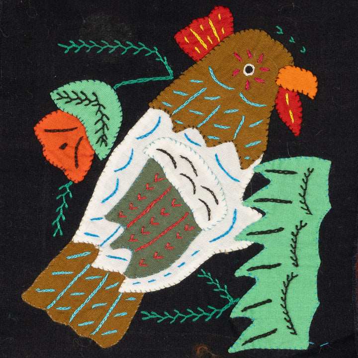 Multicolor White And Brown Bird Molita