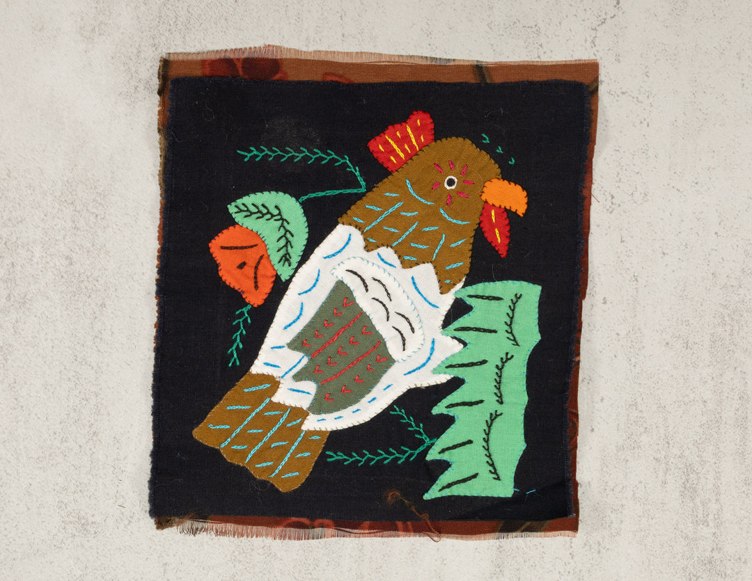 Multicolor White And Brown Bird Molita