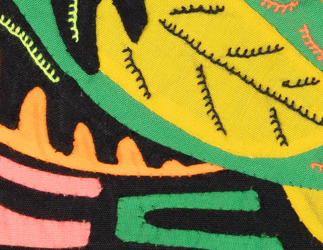 Multicolor Green Orange And Yellow Bird Molita