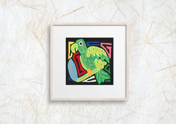 Multicolor Red And Green Bird Molita