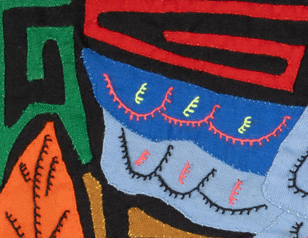 Multicolor Parrot Bird Orange And Blue Molita