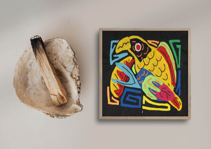 Multicolor Yellow Red And Black Molita