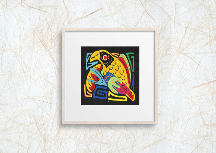 Multicolor Yellow Red And Black Molita