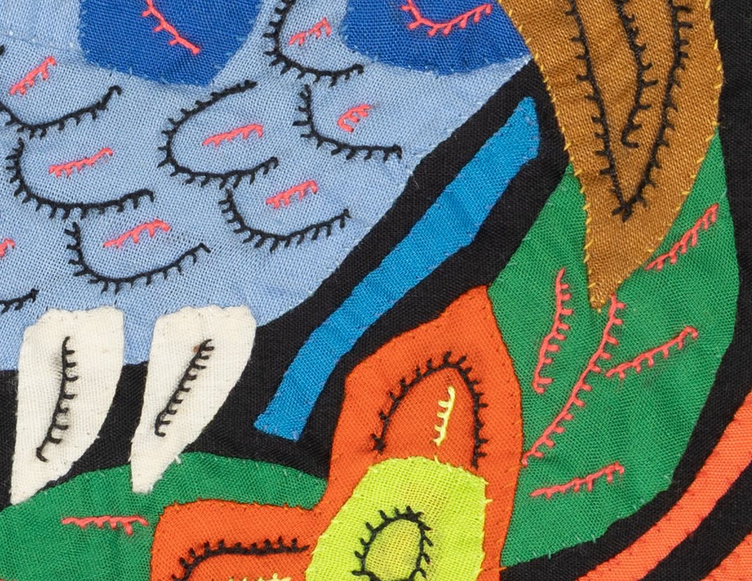 Multicolor Parrot Bird Orange And Blue Molita